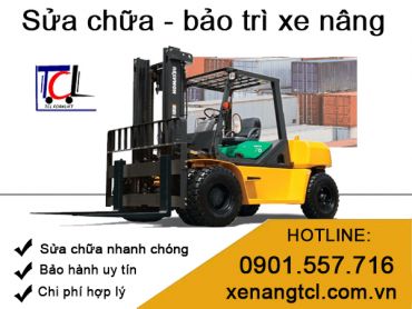 Dịch vụ sửa xe nâng chuyên nghiệp - chất lượng cao