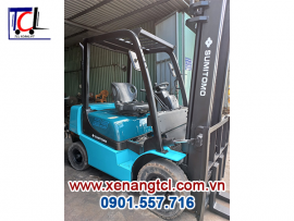 Xe nâng dầu hiệu Sumitomo 2.5 tấn