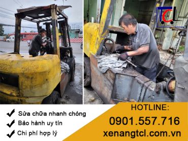 Dịch vụ sửa xe nâng hàng kỹ thuật cao tại Phú Túc, Định Quán
