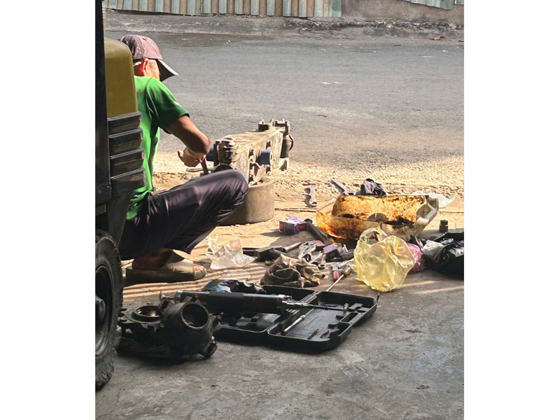 Sửa chữa phụ tùng xe nâng